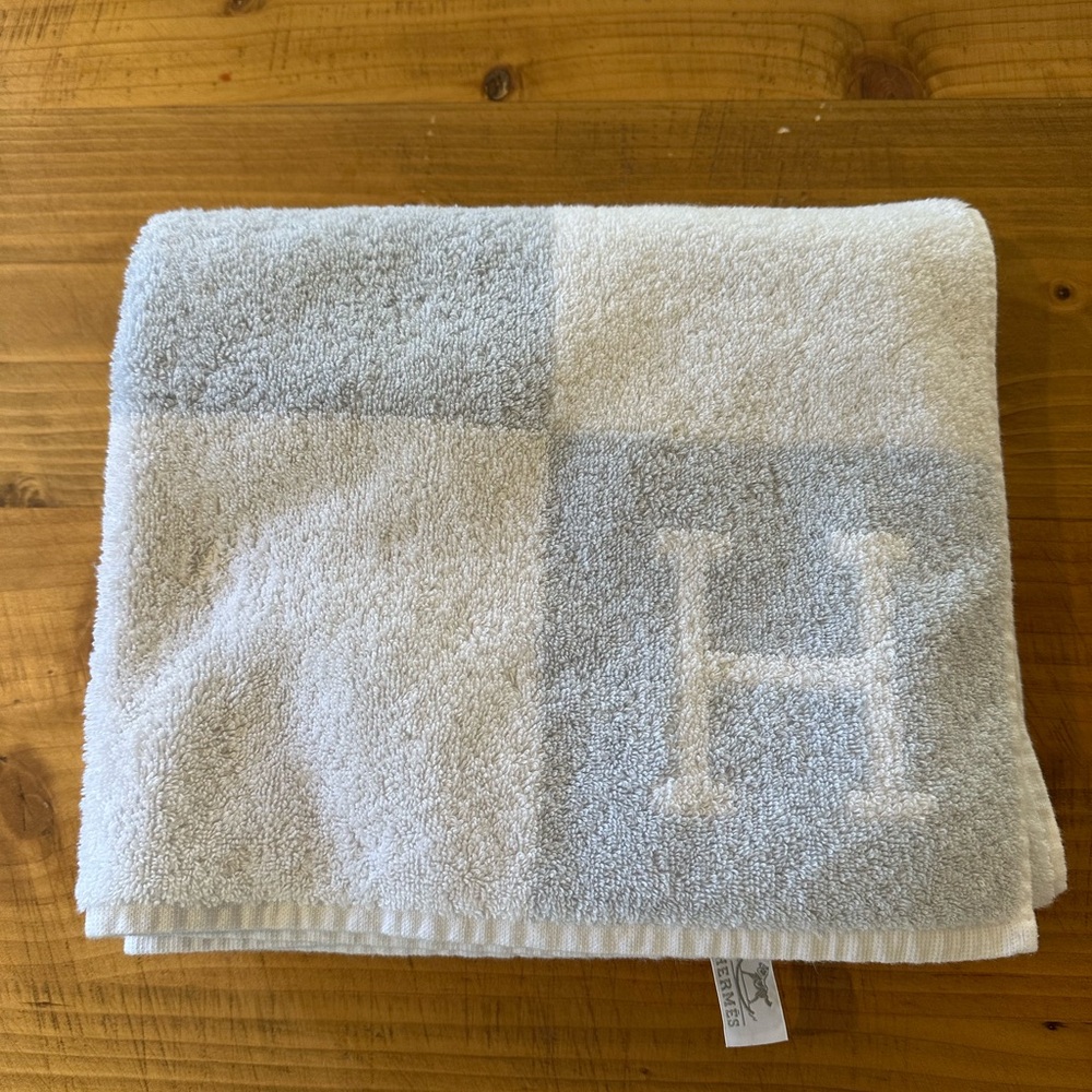 Hermes blue baby towel - infant